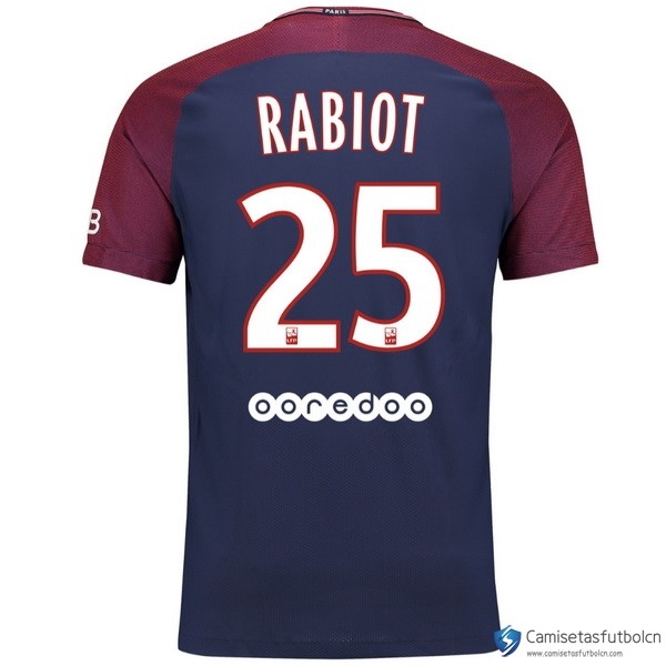 Camiseta Paris Saint Germain Primera equipo Rabiot 2017-18